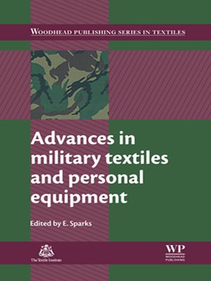 cover image of Advances in Military Textiles and Personal Equipment